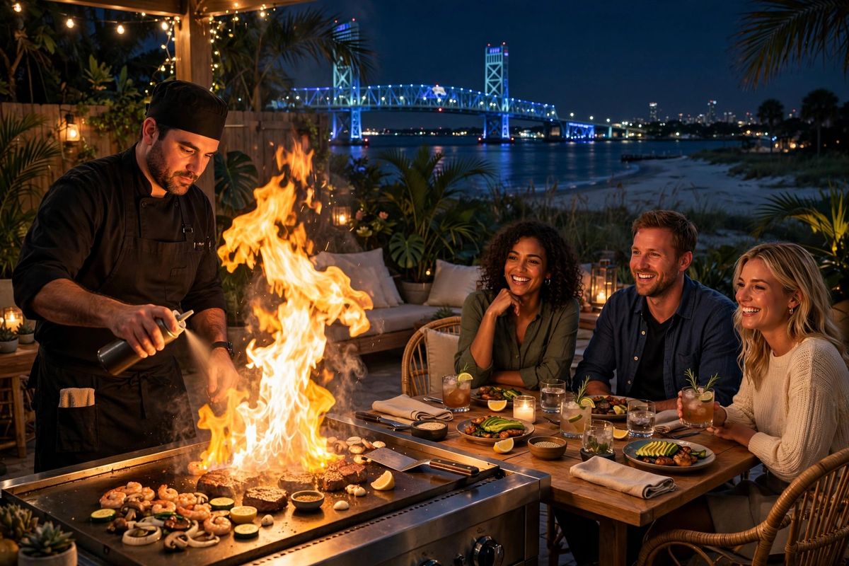 Private hibachi catering in Jacksonville, FL