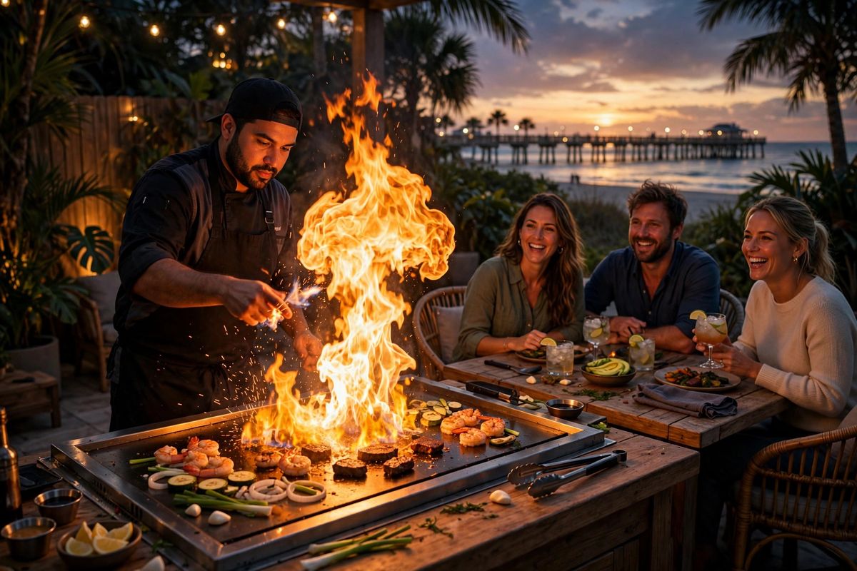 Private hibachi catering in Panama City, FL