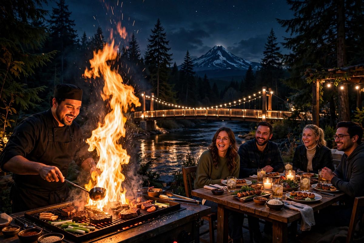 Private hibachi catering in Portland Metro, OR